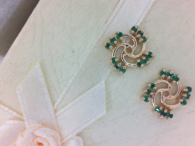 Earring Jackets 14K Gold # 001-211-00003
