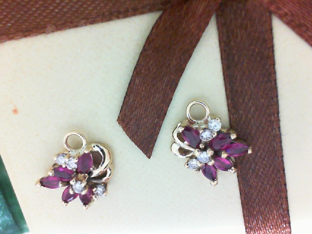 Earring Jackets 14K Gold # 001-211-00010