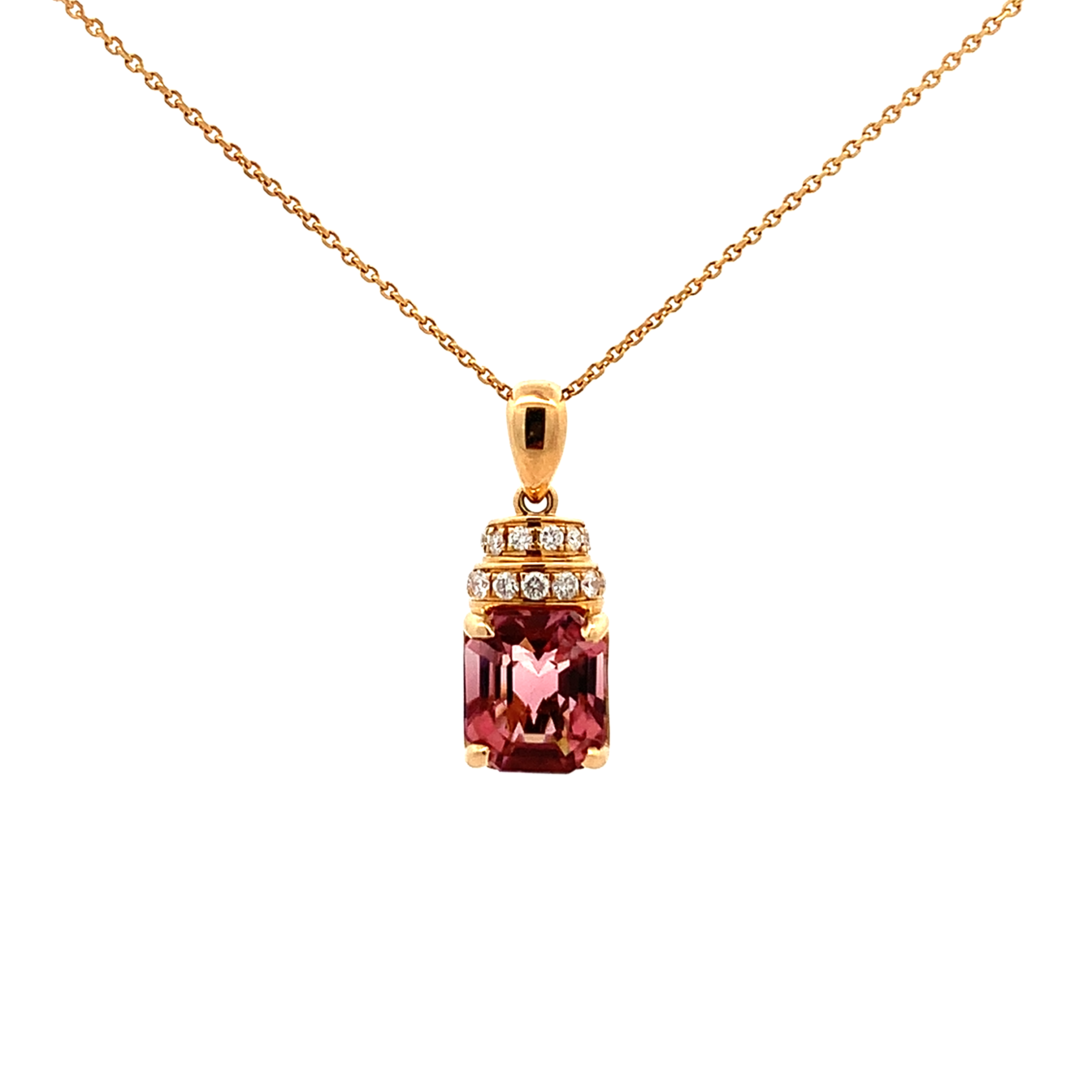 Colored Stone Necklaces & Pendants 18K Gold # 001-230-00351 - Marry Me Jewelry